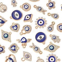 36шт 18 стиля сплава эмалевые подвески&nbsp;ENAM-FS0002-87