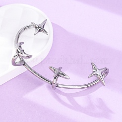 Серьги-манжеты из хирургической нержавеющей стали 316 EJEW-E300-26P-02