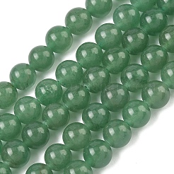 Chapelets de perles en aventurine vert naturel&nbsp;GSR024
