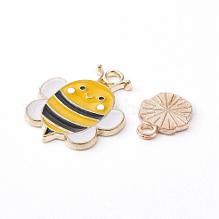 12шт 2 стиля подвески из сплава с эмалью&nbsp;ENAM-YW0003-18