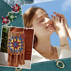 6 шт. латунные пружинные кольца-затворы FIND-SC0010-94