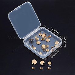 Фурнитура для сережек-гвоздиков из нержавеющей стали 304 STAS-NB0004-32G