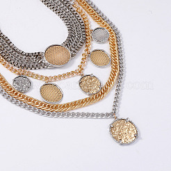 Подвеска в виде диска из цинкового сплава в виде монеты&nbsp;FS-WG7A646-01