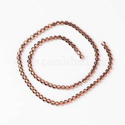 Non magnetici perle ematite sintetico fili&nbsp;G-D800-12B