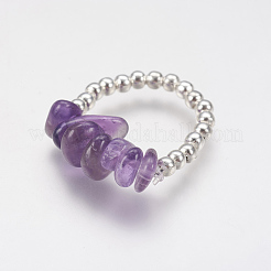 Кольца из натуральных драгоценных камней RJEW-JR00208