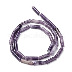 Natürliche Lepidolith / lila Glimmer Steinperlen Stränge&nbsp;LS-G-F247-45