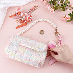 2 шт. 2 стиля бант из цинкового сплава с удлинительными цепями из полиэстера&nbsp;FIND-GO0003-73