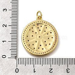 Латунные микро проложить кубического циркония подвески KK-S515-116G