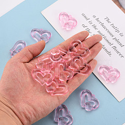 Прозрачные акриловые бусины TACR-S154-57B-903