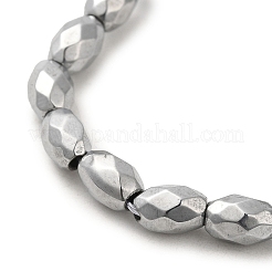 Fili di perline di ematite sintetica magnetica elettrolitica elettrolitica&nbsp;G-P518-02E