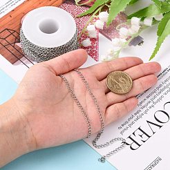 Цепи для панцирного ограждения из нержавеющей стали марки 304 CHS-F003-17P-C