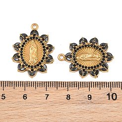 Colgantes de rhinestone de acero inoxidable 304&nbsp;RB-CBADC81-15G-02