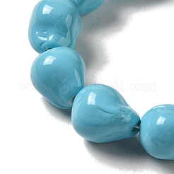 Нити бусин из искусственного жемчуга с гальваническим покрытием BSHE-G035-01A-10-1