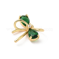 Латунные микро проложить кубического циркония подвески&nbsp;KK-D504-13A-G