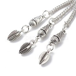 Chaîne gourmette en alliage de style tibétain gland gros pendentifs&nbsp;FIND-I025-01A