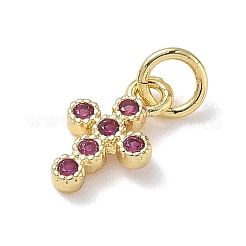 Ottone micro spianare fascino zirconi&nbsp;KK-L268-015G-B09