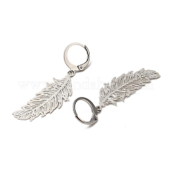 Серьги с застежкой-рычагом из нержавеющей стали 304&nbsp;EJEW-JE04419