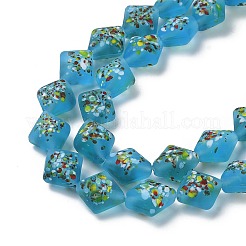 Brins de perles de lampwork faites à la main&nbsp;LAMP-A010-01D