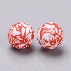 Хэллоуин пищевые экологически чистые силиконовые фокусные бусины SIL-CJC0007-07