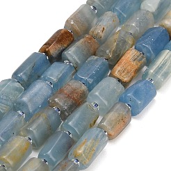 Natürliche blaue Calcit Perlen Stränge&nbsp;G-D109-A05