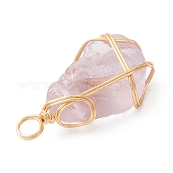 Подвески из необработанной грубой натуральной медной проволоки с аметрином PALLOY-JF02130