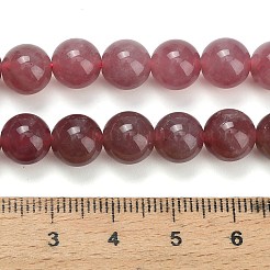 Природного розового кварца нитей бисера&nbsp;G-L642-B20-8mm