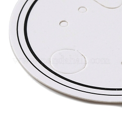 100шт бумажные карты для демонстрации ювелирных изделий&nbsp;LS-AJEW-Z021-04A