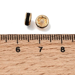 Messing Legierung Strass Perlen&nbsp;RB-K001-02G-03