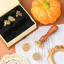 Ручка из дерева груши в стиле 8 шт. AJEW-PH0001-78D