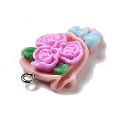 Подвески из непрозрачной смолы&nbsp;LS-RESI-D055-049P