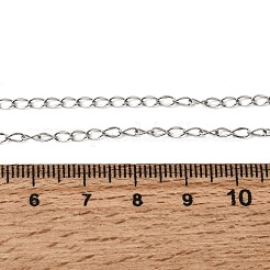 Collane a catena intrecciata in acciaio inossidabile 304 da 2 mm per donna&nbsp;NJEW-A067-02P