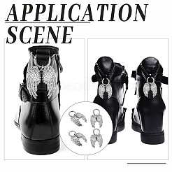 4 шт. подвески для обуви из сплава FIND-DR0001-91