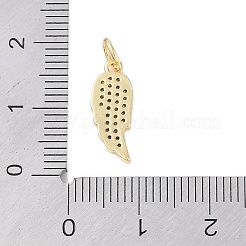 Покрытие стойки латунь микропаве прозрачные подвески из кубического циркония&nbsp;LS-KK-Z060-16G