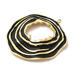 Большие эмалевые подвески из нержавеющей стали 304&nbsp;STAS-P427-03G-01