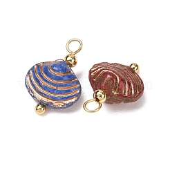 Pennelli in vetro decorati con vernice da forno e metallo dorato&nbsp;GL-CBA010C-03G