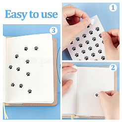 Круглые точечные декоративные наклейки из ПВХ&nbsp;DIY-WH0423-009