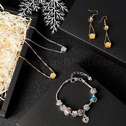 Tibetischen Stil Zinklegierung Hundetatze druckt European Beads&nbsp;MPDL-PH0001-07-RS