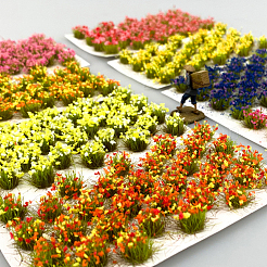 Нейлоновые мини-пучки травы&nbsp;AJEW-WH20120-09C