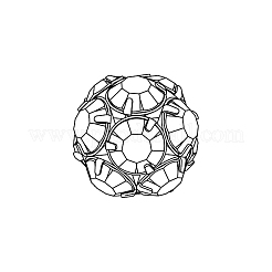 Preciosa® maxima Kristallsteine in Fassungen&nbsp;Y-PRC-MB8-00030-B