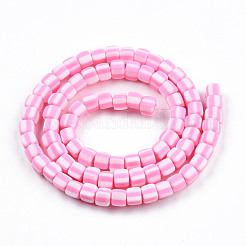 Chapelets de perle en pâte polymère manuel&nbsp;CLAY-N010-074-08