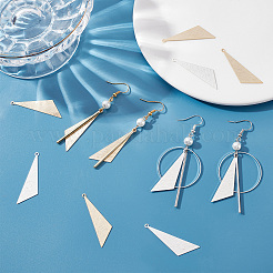 24шт 2 цвета латунные подвески KK-BBC0005-13