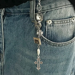 130 шт. 13 стиля подвески из сплава в виде креста в тибетском стиле&nbsp;FIND-WR0011-41