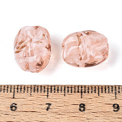 Нити из бусин ручной работы в технике лэмпворк и блестящих бусинок&nbsp;LAMP-T023-29G