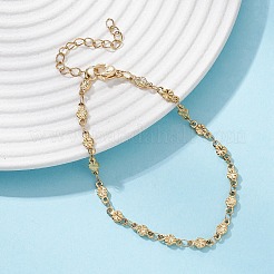 Pulseras de cadena de eslabones de acero inoxidable 304 para mujer&nbsp;BJEW-JB12686