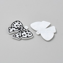 Подвески из непрозрачного акрила с принтом&nbsp;MACR-WH20003-11D