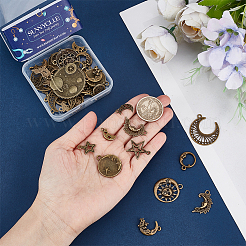 15 стили подвески из сплава в тибетском стиле FIND-SC0008-47