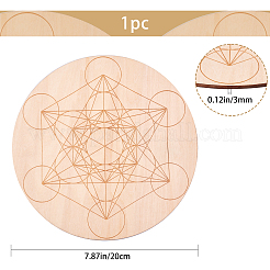 Экологичный коврик для чашки&nbsp;WOOD-GF0001-44