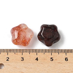 Натуральный гематоидный кварц/железистый кварц бусины G-D307-D01