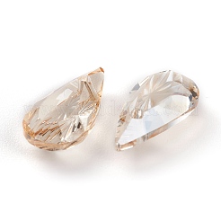 Geprägte Glas Strass Anhänger&nbsp;GLAA-J101-06A-001GS