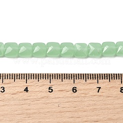 Chapelets de perles en verre imitation jade&nbsp;GLAA-L050-B04